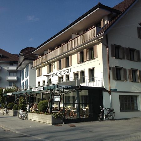 Hotel & Restaurant Roessli ชตานส์ชตัดท์ ภายนอก รูปภาพ
